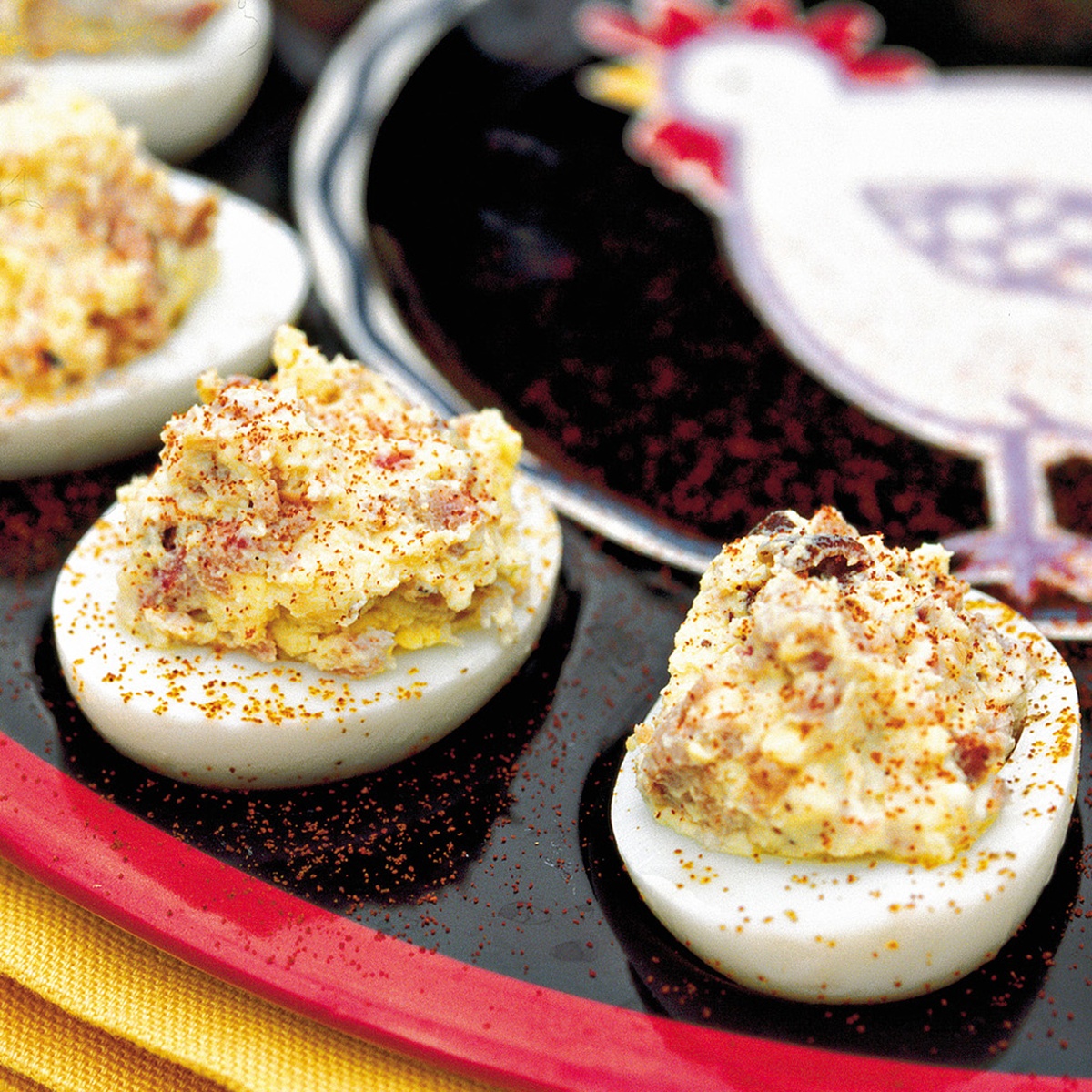 Pork Deviled Eggs